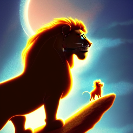 Stable Diffusion prompt: lion king is a horse!!! for doc ...