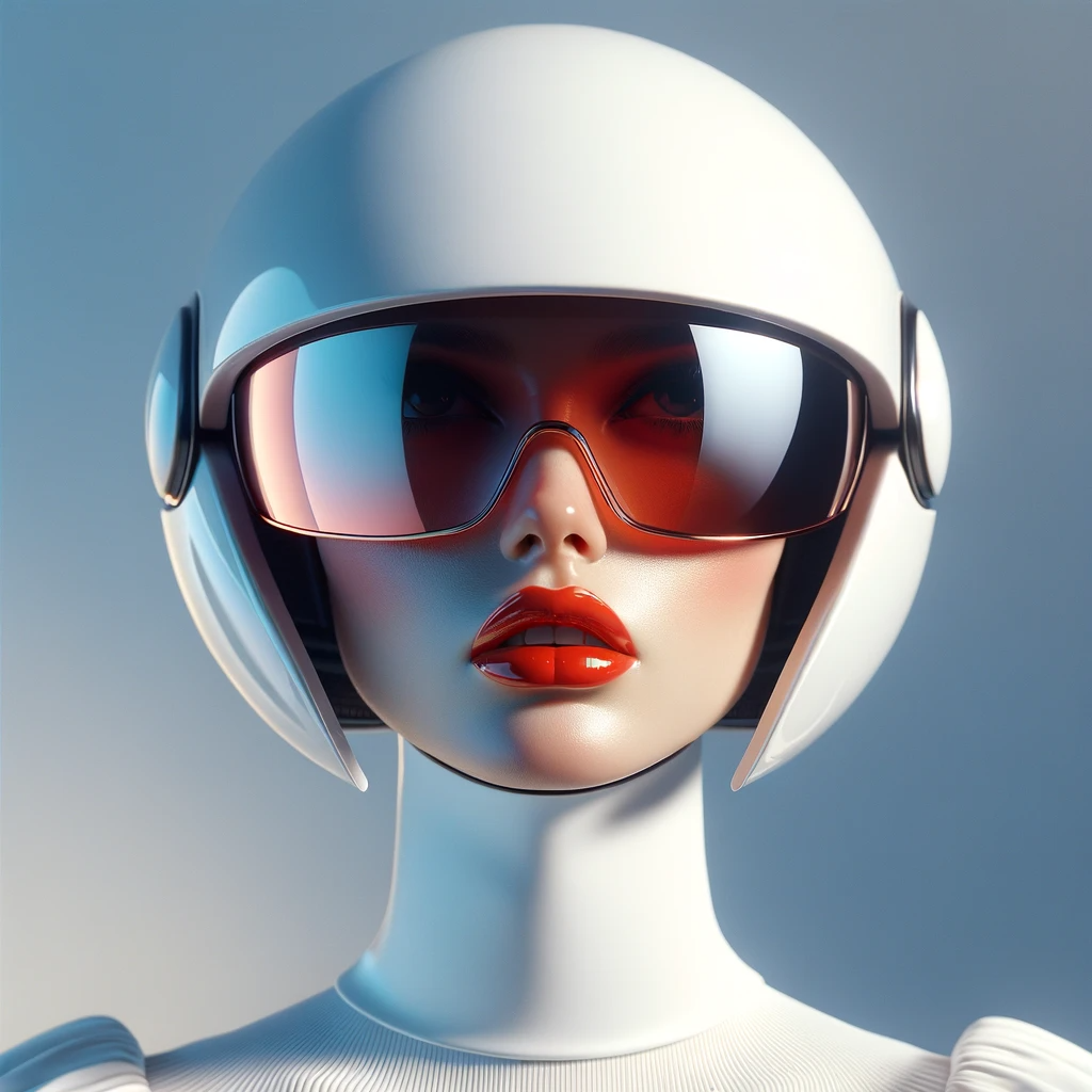 AI generated: FUTURE WOMAN (DALL·E - Portraits)