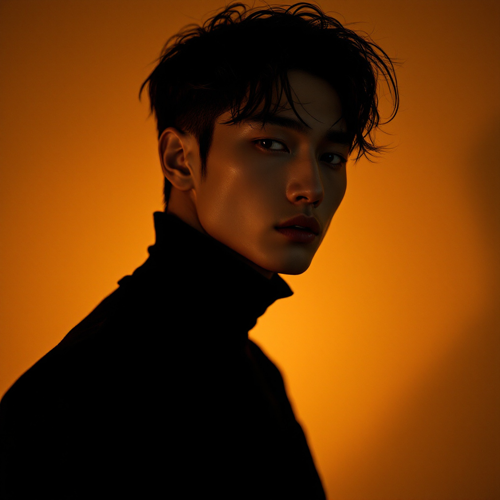 FLUX prompt: fashion editorial photography, front shot, full-bo... - FLUX