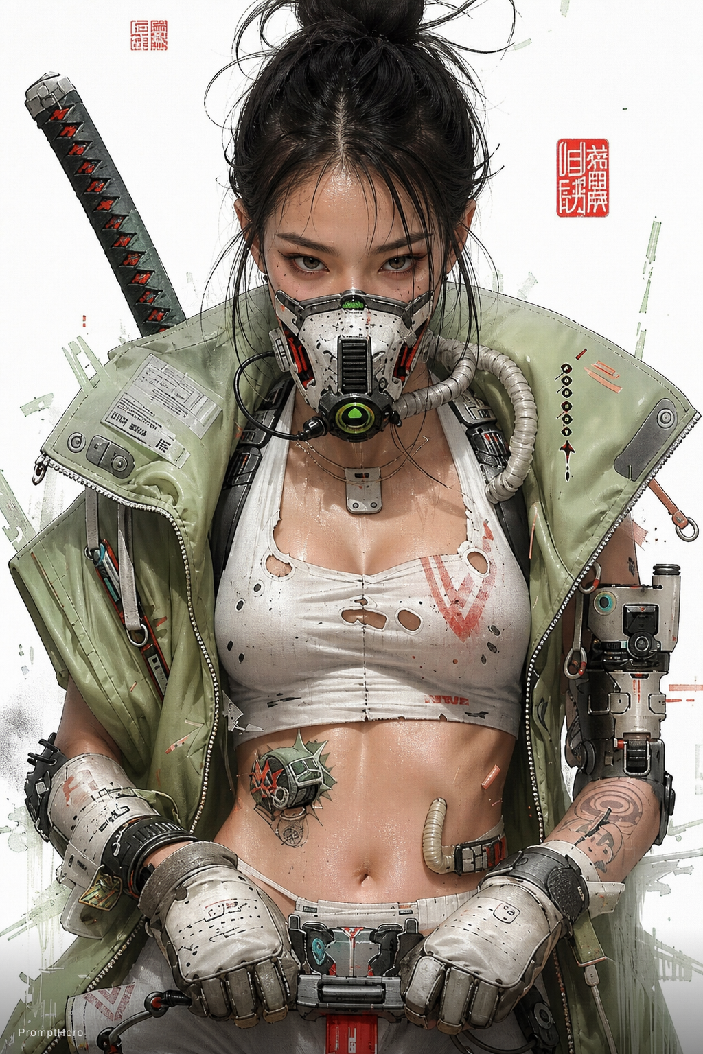AI generated: ChatGPT Image prompt: an Asian girl (ChatGPT Image - Portraits)