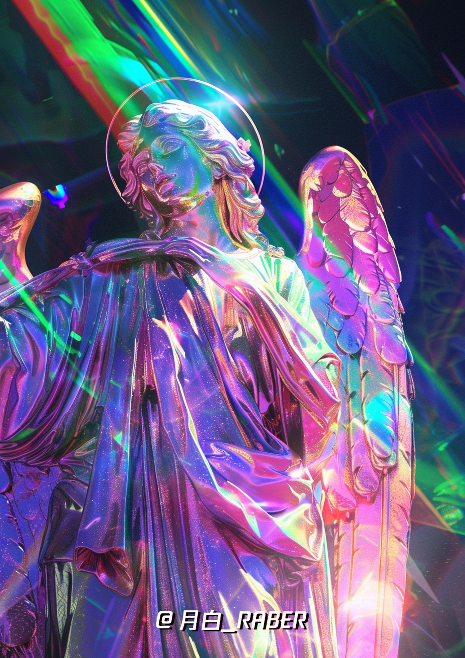 AI generated: Dazzling angel (Midjourney - Fashion)