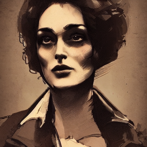 Stable Diffusion prompt: Concept art of a beautiful femal...