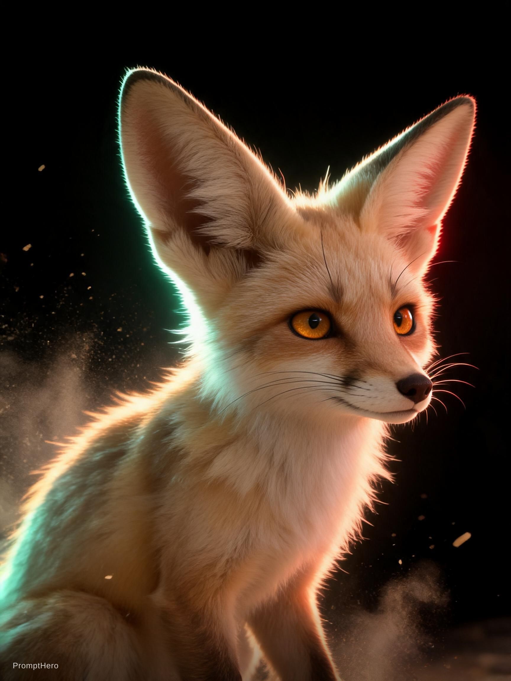 صورة مولدة بالذكاء الاصطناعي: Seedream 5 prompt: An original cinematic mascot inspired by Algeria, ... (نموذج Seedream 5 - صور شخصية)
