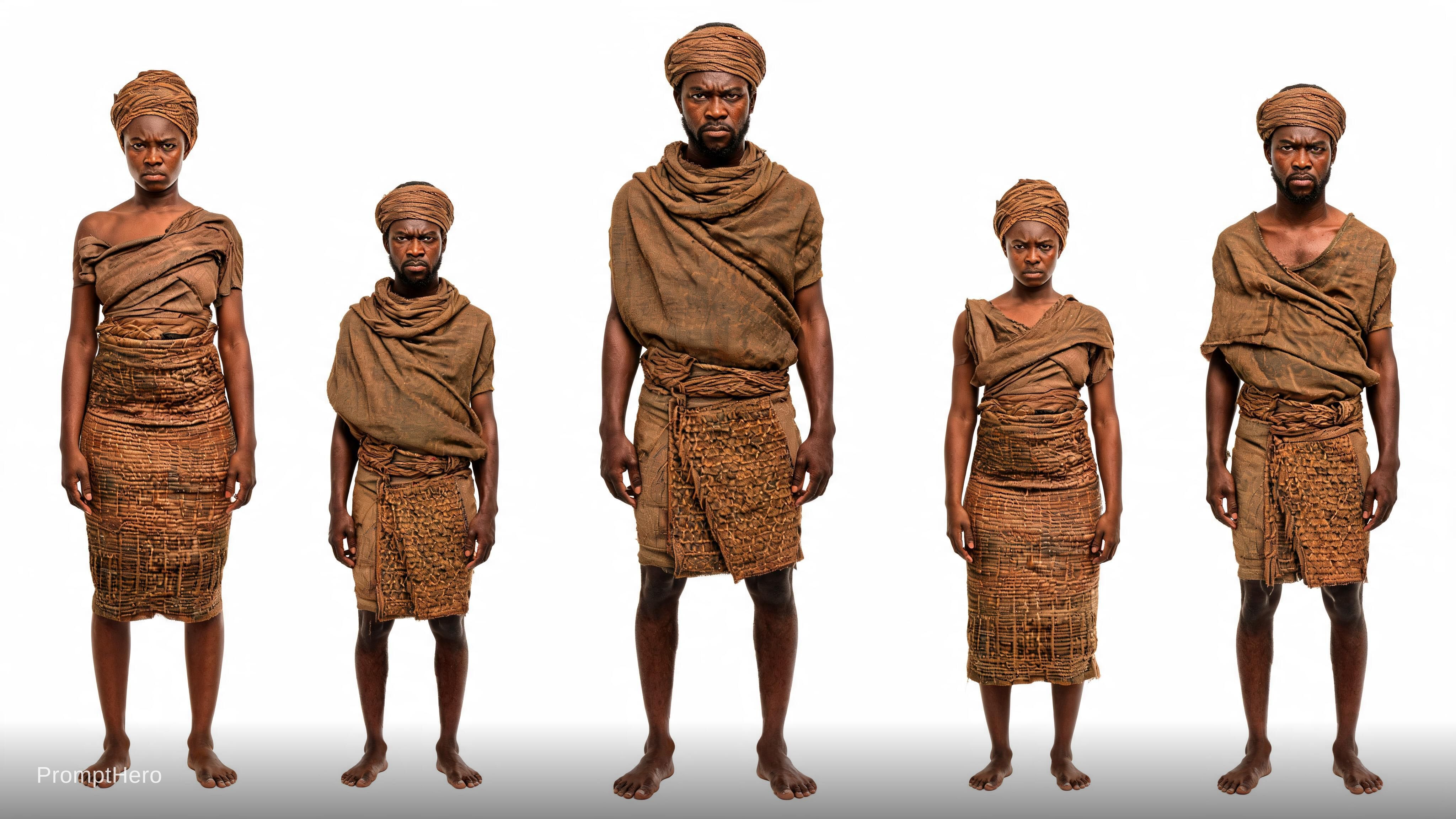 صورة مولدة بالذكاء الاصطناعي: Seedream 5 prompt: make Madagascar African settlers from 1825 villag... (نموذج Seedream 5 - فن مفاهيمي)