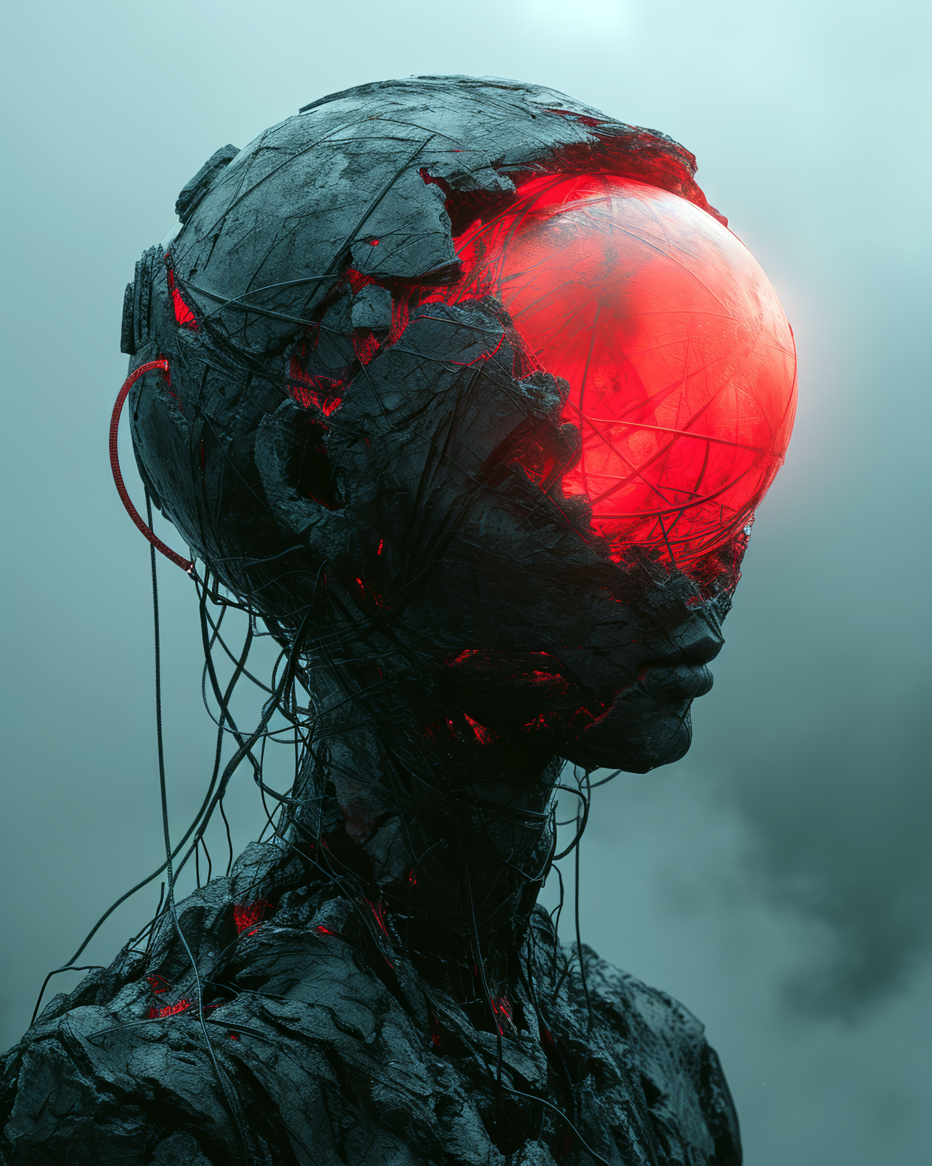 AI generated: I has sphere (Midjourney - Portraits)