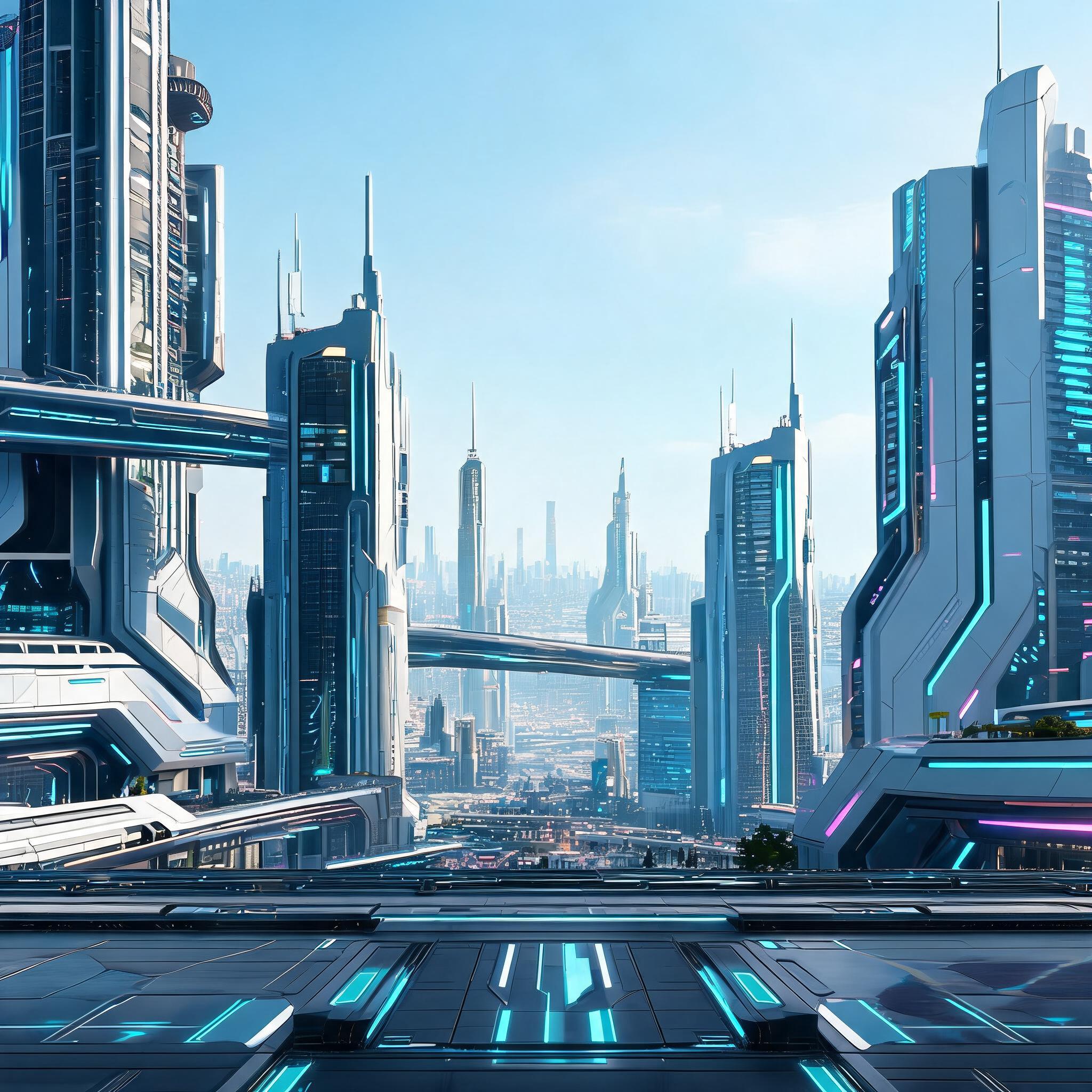 AI generated: Seedream 5 prompt: Create an image of a futuristic Central Mega City.... (Seedream 5 - Concept Art)