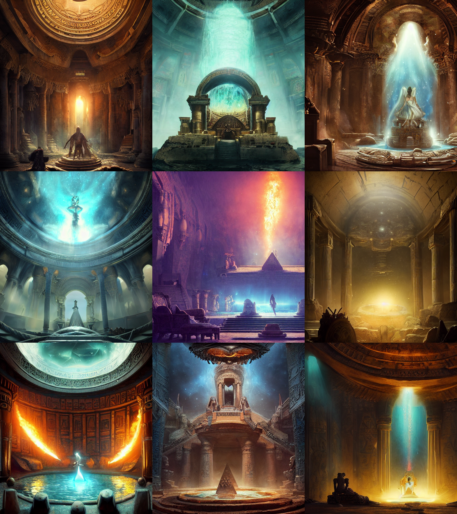 Stable Diffusion prompt: fantasy movie scene raymond swan...