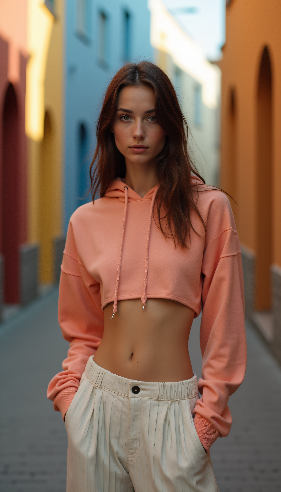 FLUX prompt: Fashion photo of a Female model in her mid-twentie... - FLUX