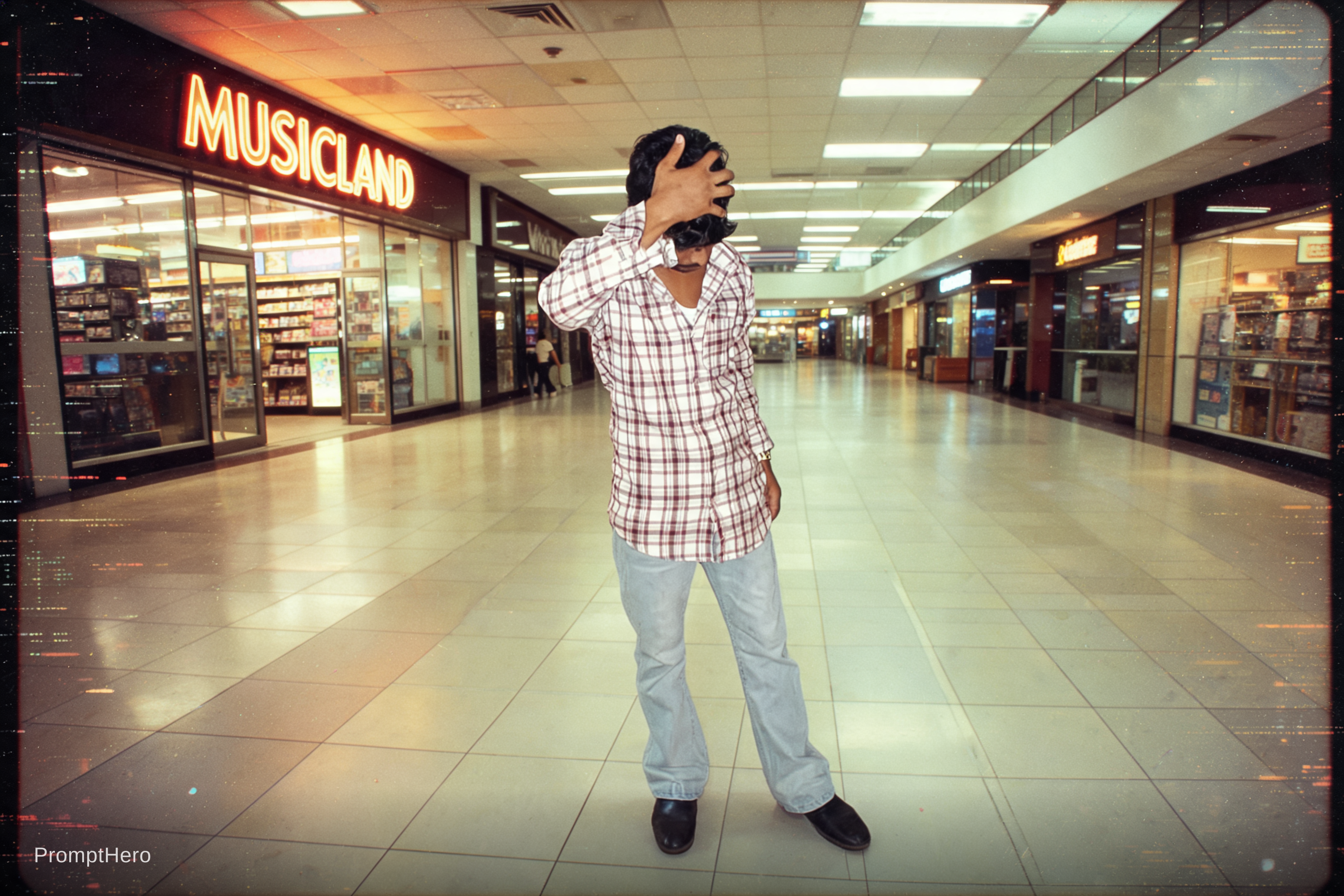 صورة مولدة بالذكاء الاصطناعي: Seedream 5 prompt: Kooky portraits of 90’s mall teens in retro clothi... (نموذج Seedream 5 - فن مفاهيمي)