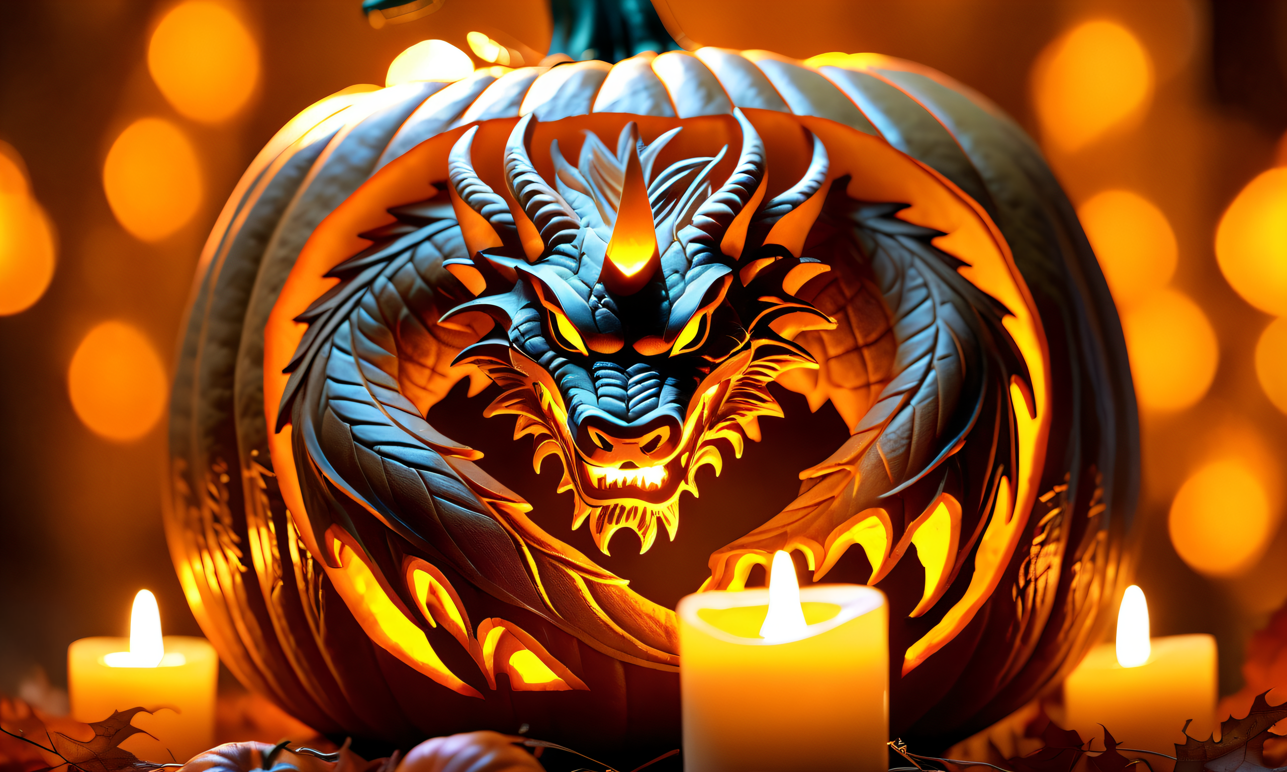 AI generated: Intricate Dragon Carving - SDXL (Stable Diffusion - Photography)
