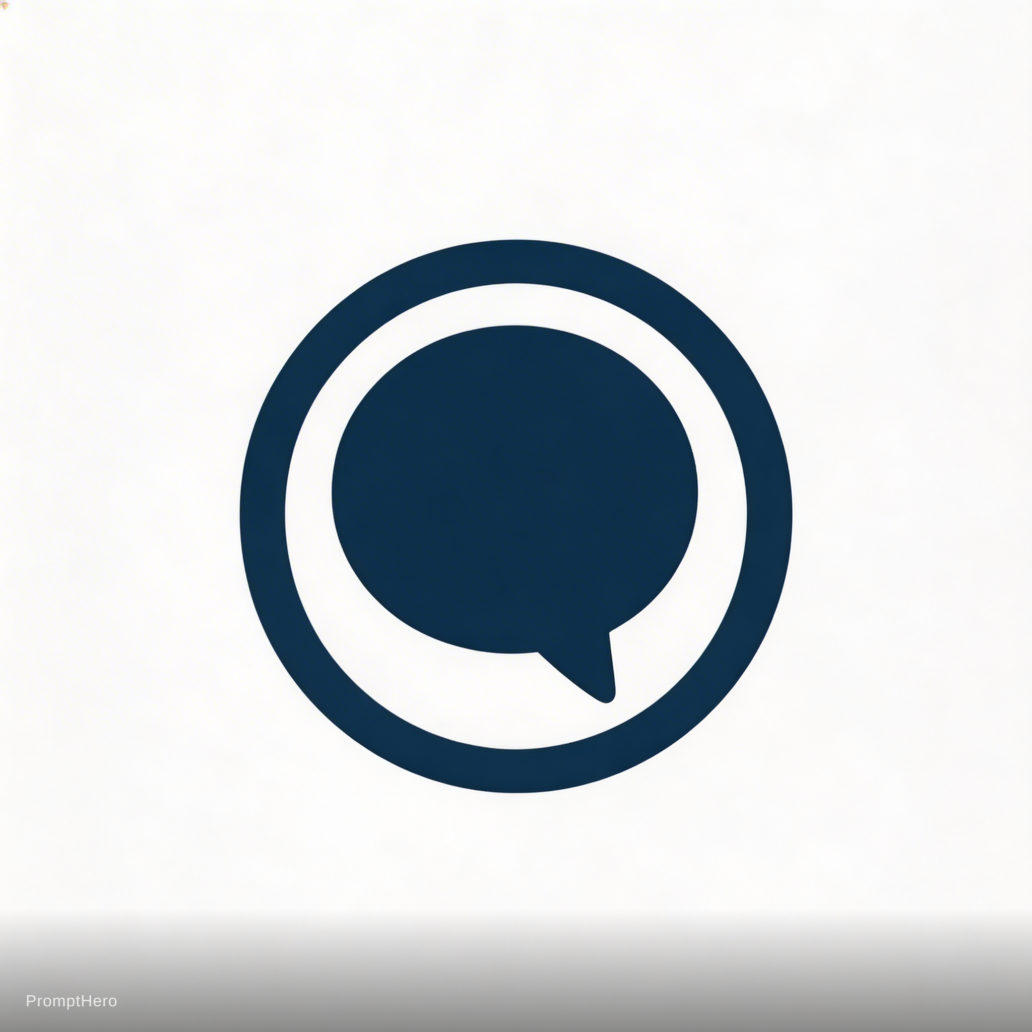 AI generated: Seedream 5 prompt: prompthub, prompt kütüphanesi uygulaması için logo (Seedream 5 - Logos, Icons & Design)