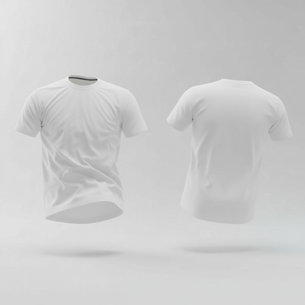 AI generated: Nano Banana prompt: create a mock of white version t-shirt of the fron... (Nano Banana - Concept Art)