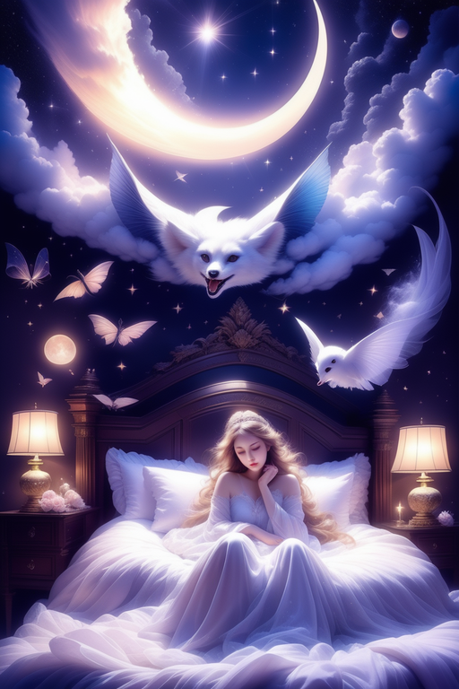 AI generated: Stable Diffusion prompt: Things that come out in my dreams when I sleep, , (Stable Diffusion - Portraits)