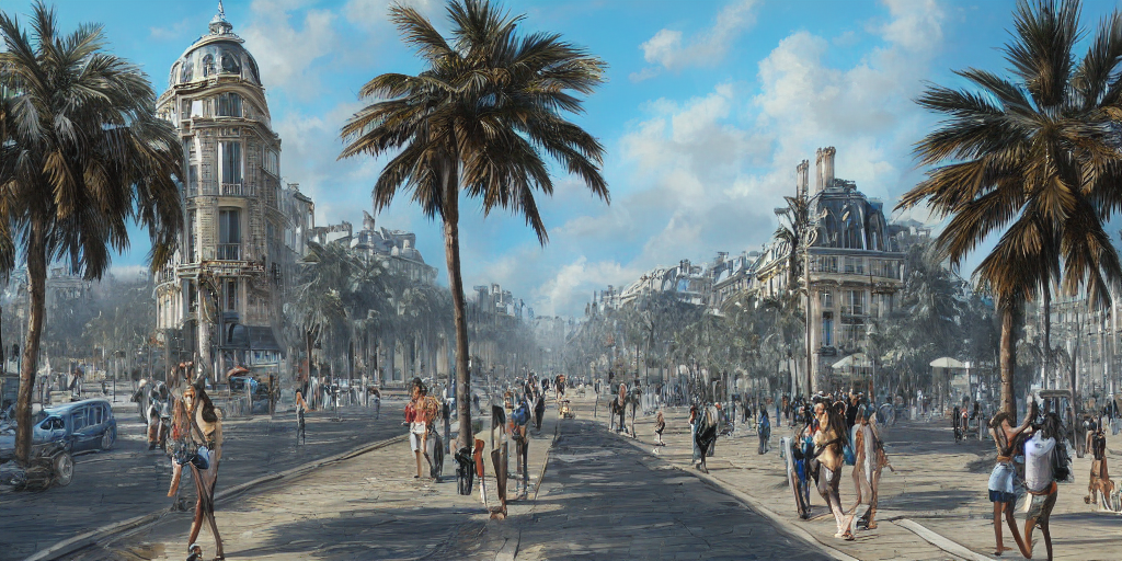 Stable Diffusion prompt: the beautiful city of paris rebu...