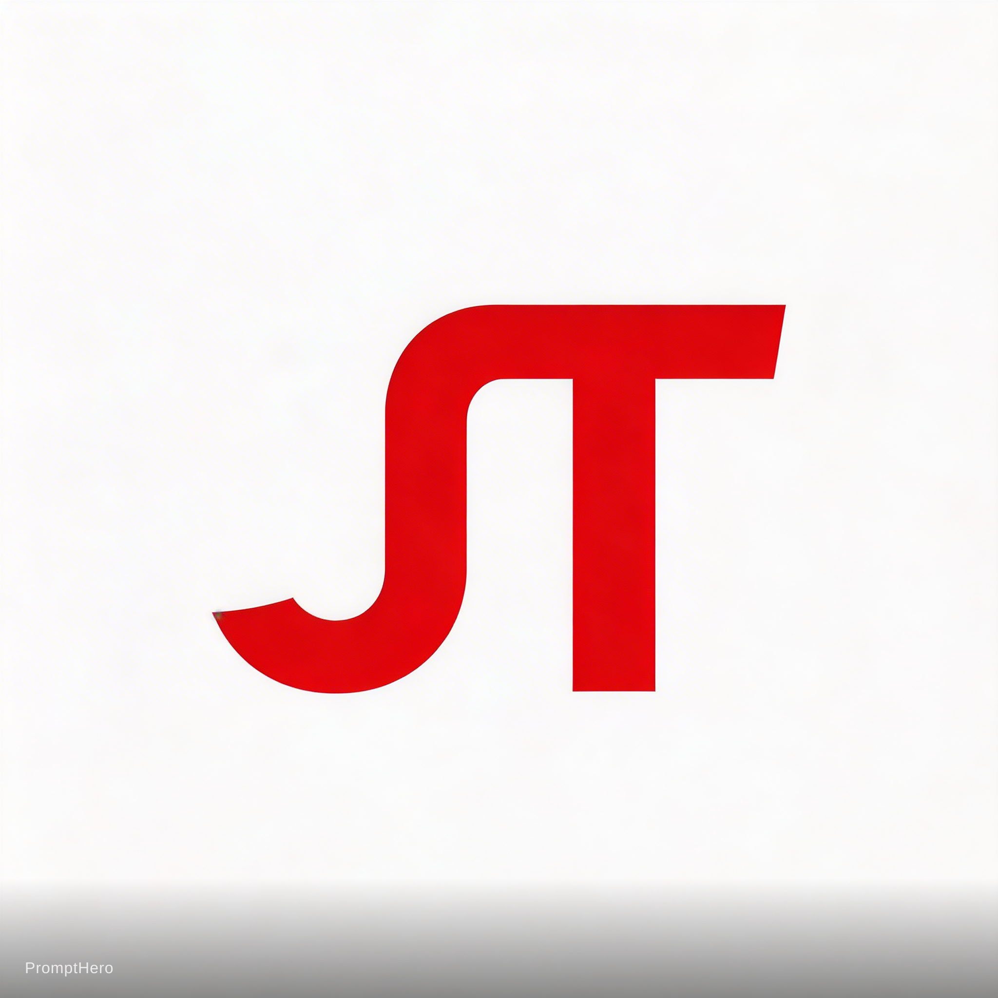 صورة مولدة بالذكاء الاصطناعي: Seedream 5 prompt: Logo J&T EXPRESS BERWARNA MERAH (نموذج Seedream 5 - شعارات وتصميم)