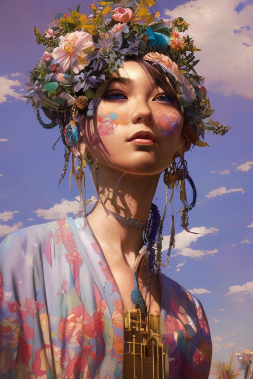 Stable Diffusion prompt: Beautiful anime painting of sola...