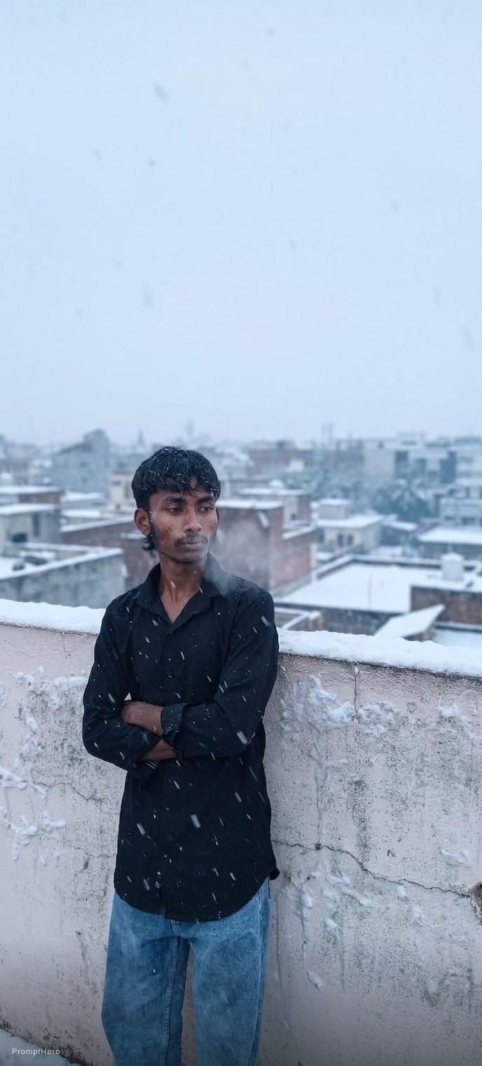 صورة مولدة بالذكاء الاصطناعي: Hero prompt: I'm in hot happened again (نموذج Hero - فن مفاهيمي)