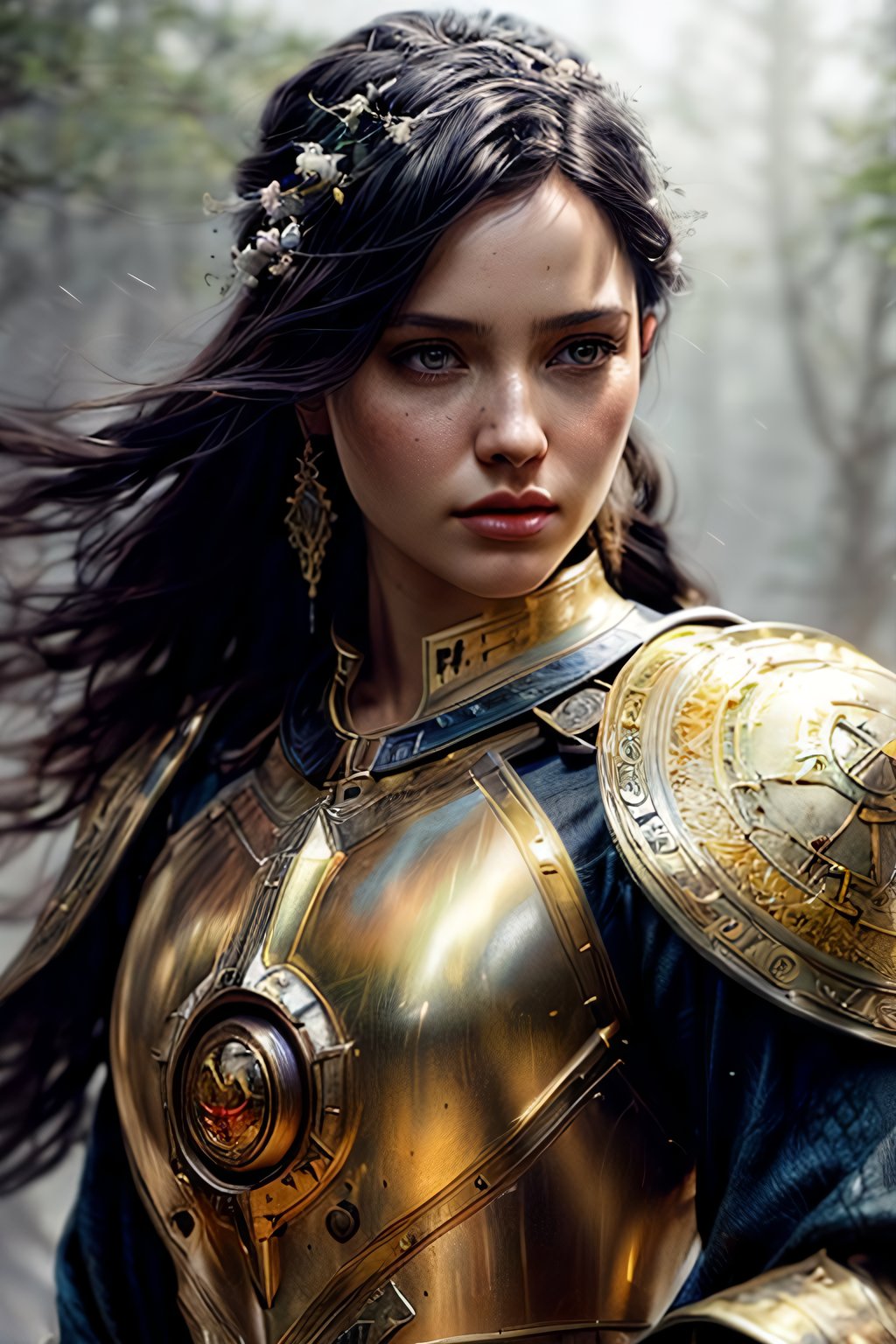 AI generated: Stable Diffusion prompt: modelshoot style, (extremely detailed CG unity 8k ... (Stable Diffusion - Portraits)
