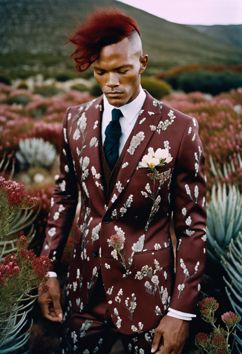 AI generated: DALL·E prompt: Cape Fynbos Fashion. (DALL·E - Fashion)