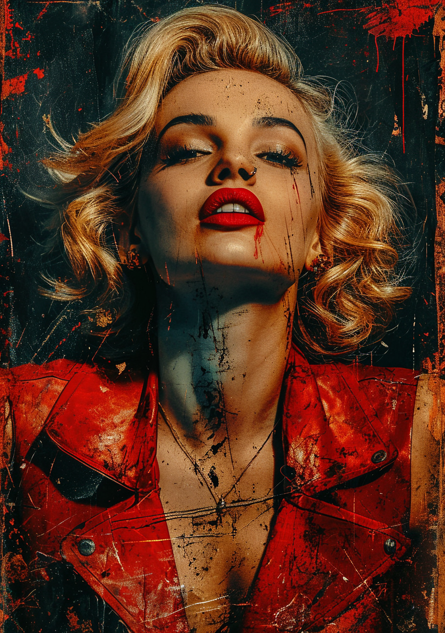 AI generated: Marilyn Monroe (Midjourney - Portraits)