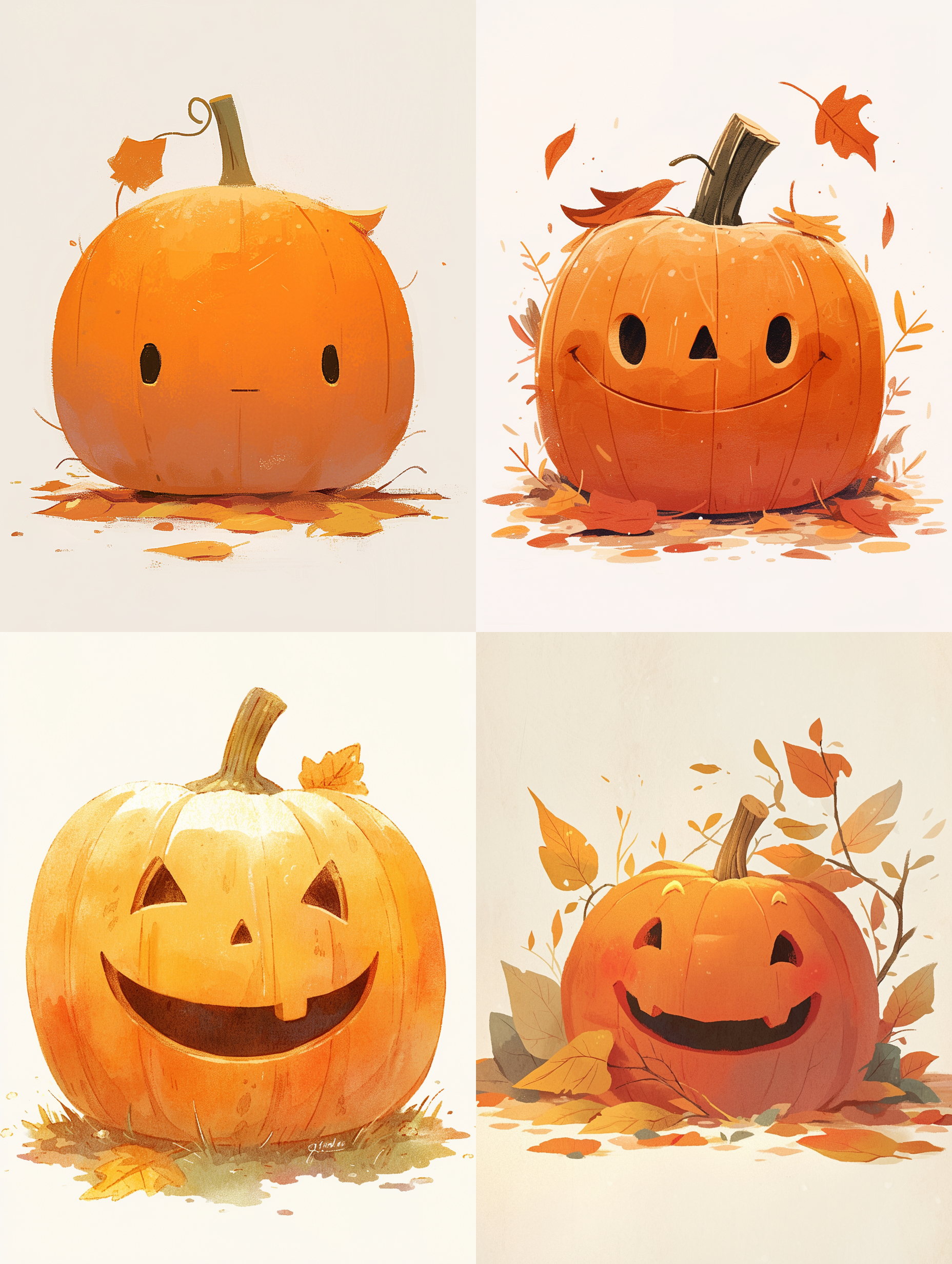 صورة مولدة بالذكاء الاصطناعي: Midjourney prompt: a cute minimalistic simple jack'o lantern side pro... (نموذج Midjourney - Logo Icon Design)