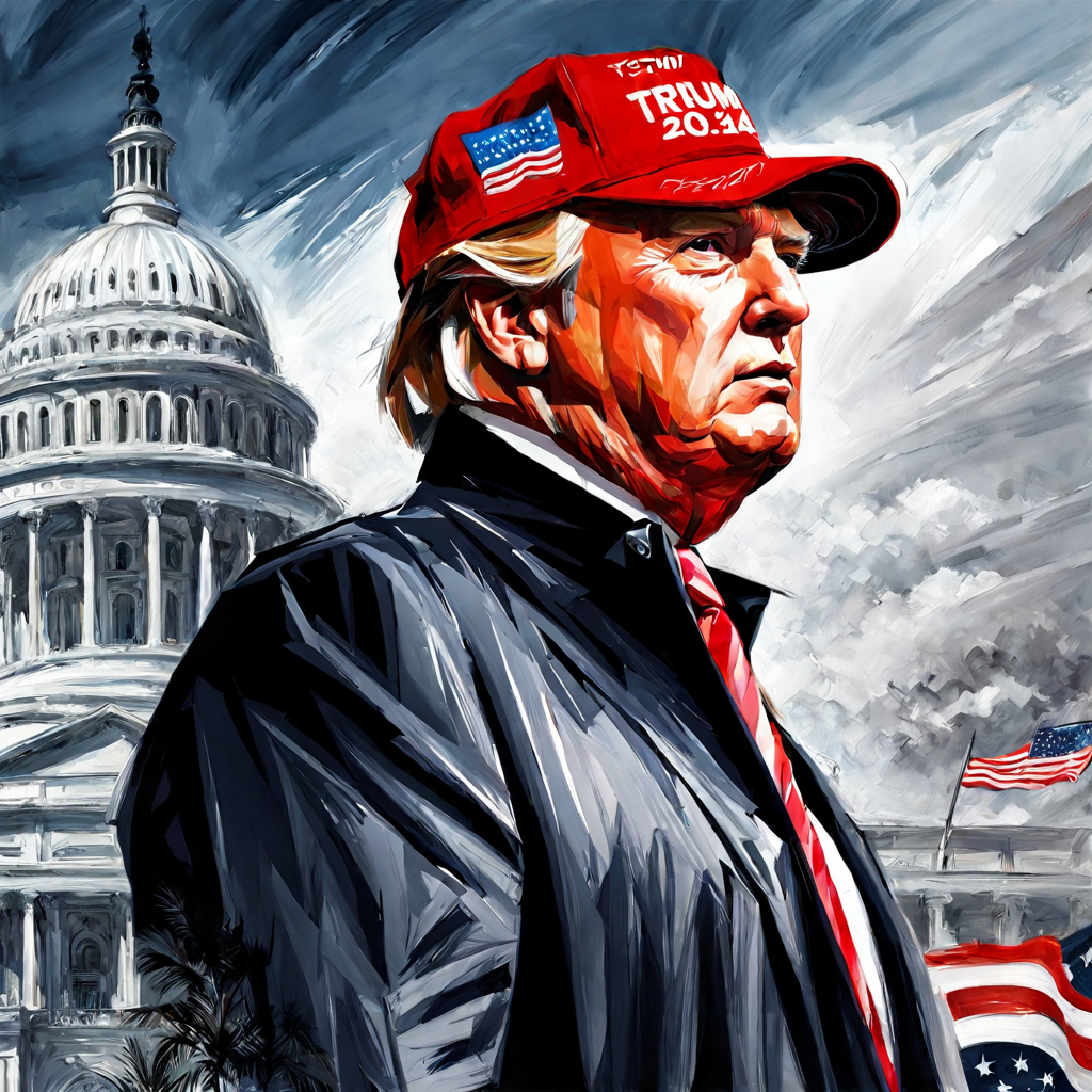 AI generated: Trump 2024!! ELECTION WINNER!! (Stable Diffusion - Concept Art)