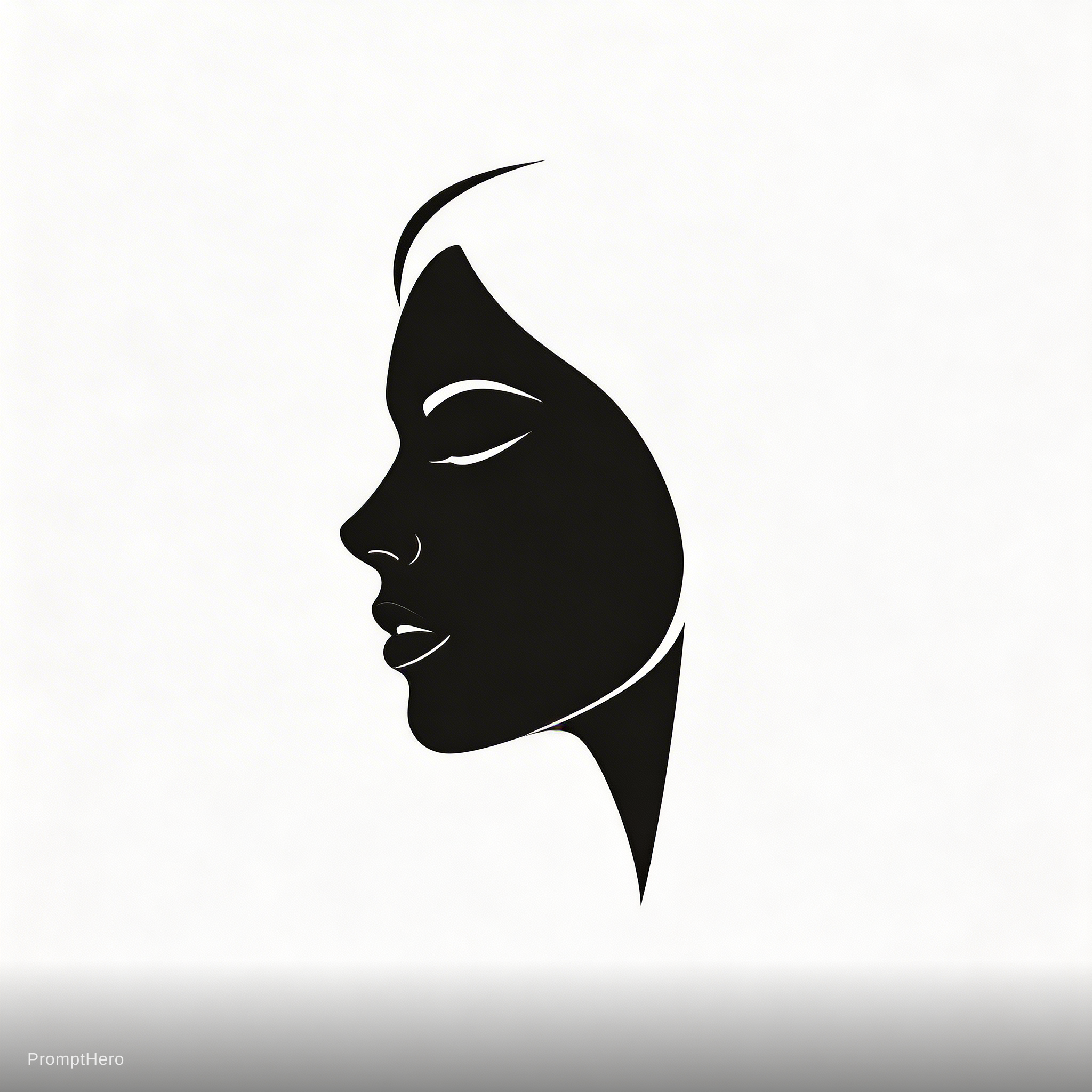 AI generated: Seedream 5 prompt: Black beauty logo (Seedream 5 - Logos, Icons & Design)