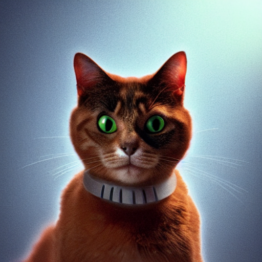 Stable Diffusion prompt: a cat with the body of a cat and...