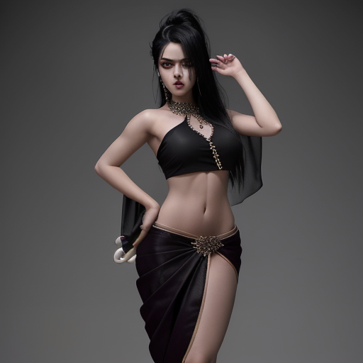 صورة مولدة بالذكاء الاصطناعي: majicMIX realistic prompt: Ino, very sultry look, so hot girl, beautiful char... (نموذج majicMIX realistic - صور شخصية)