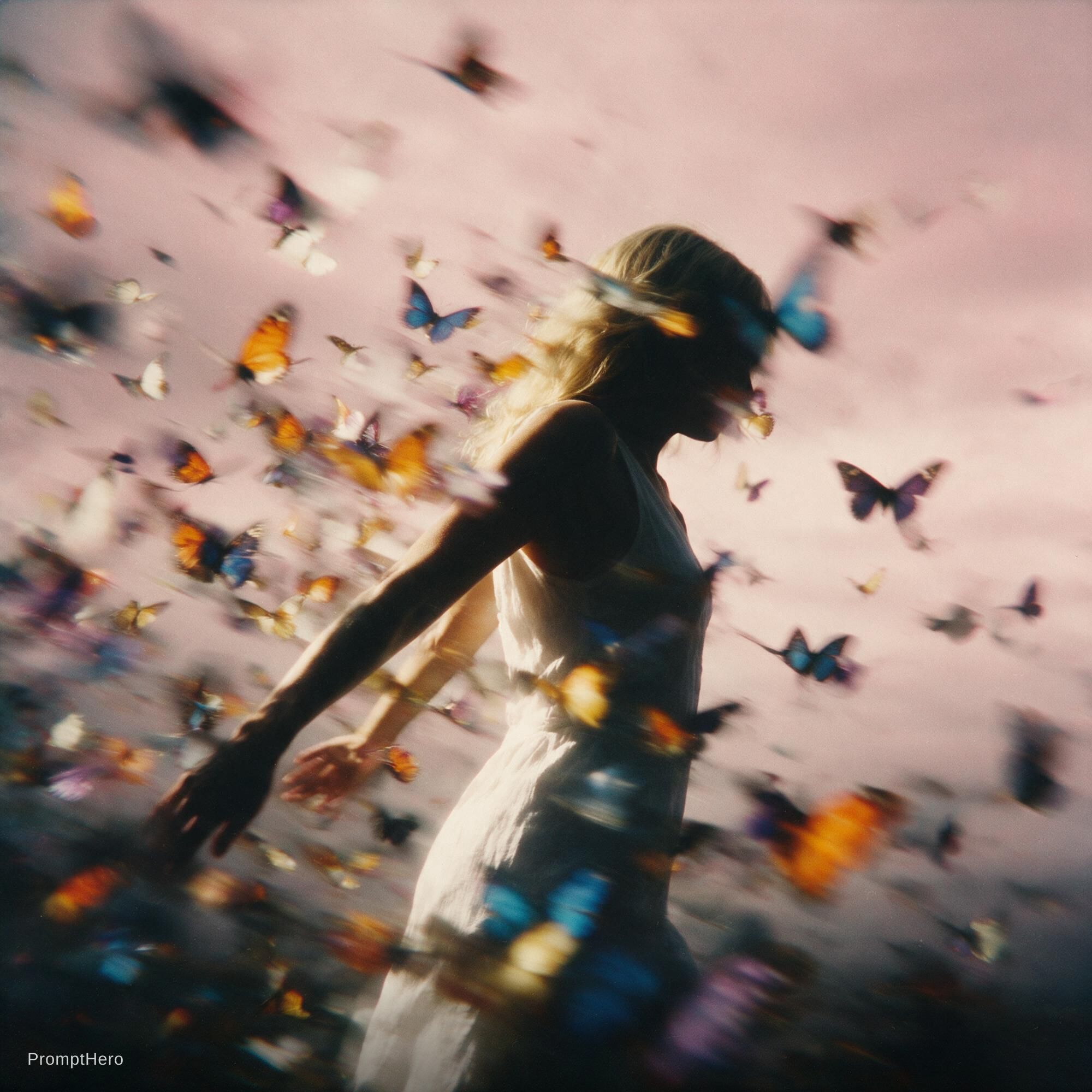AI generated: Seedream 5 prompt: High-contrast colorful saturated cinematic image o... (Seedream 5 - Portraits)