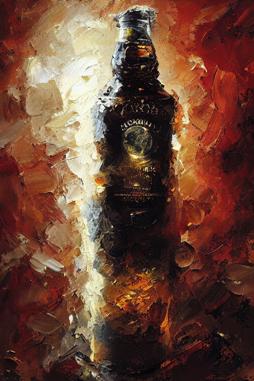 Stable Diffusion prompt: oil painting with heavy impasto ...