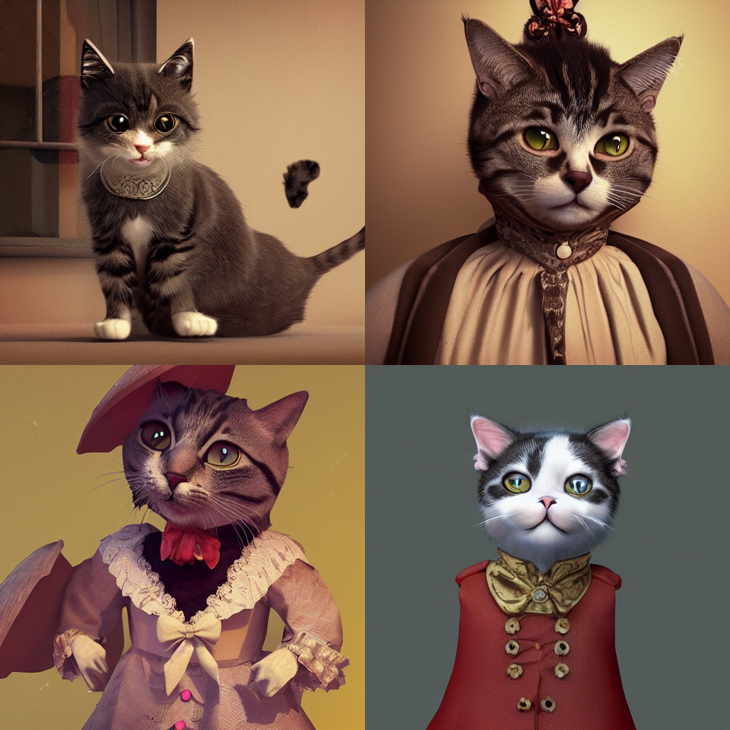Stable Diffusion prompt: cat, an actual cat that is just ...