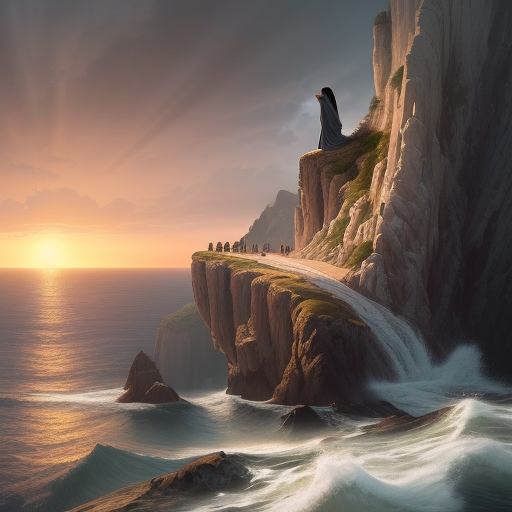 DreamShaper prompt: a stunning matte landscape painting o...