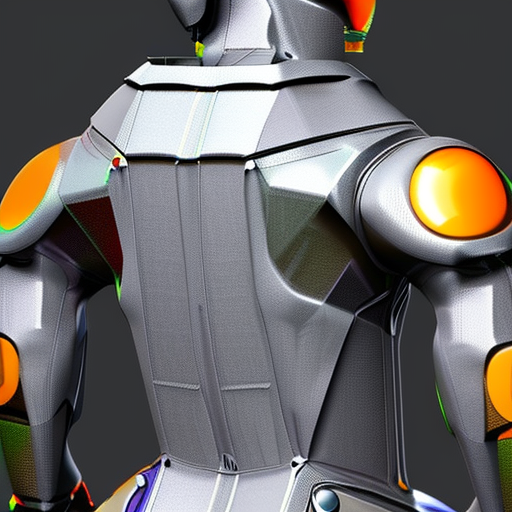 Stable Diffusion prompt: A humanoid made of sci fi metal ...