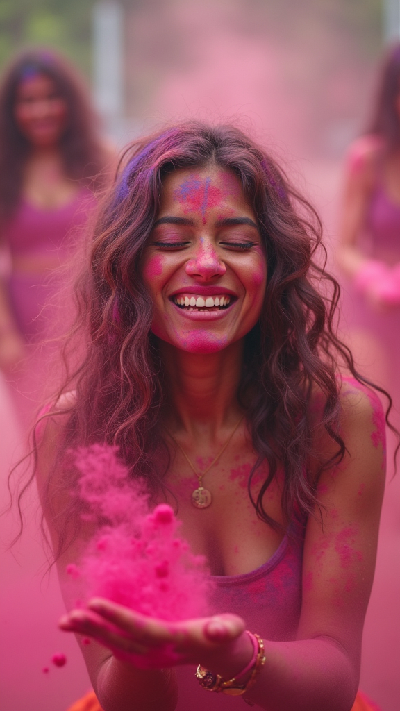 FLUX prompt: portrait photoshoot of a Social media influencer, ... - FLUX