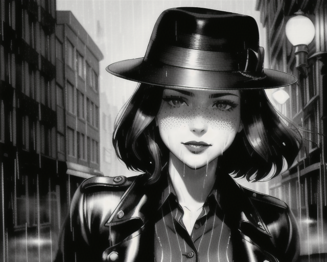 Stable Diffusion prompt: style_empire, black and white fi...
