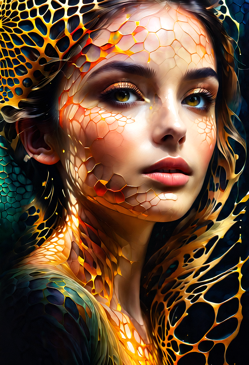 Stable Diffusion prompt: n image of a beautiful woman fac...