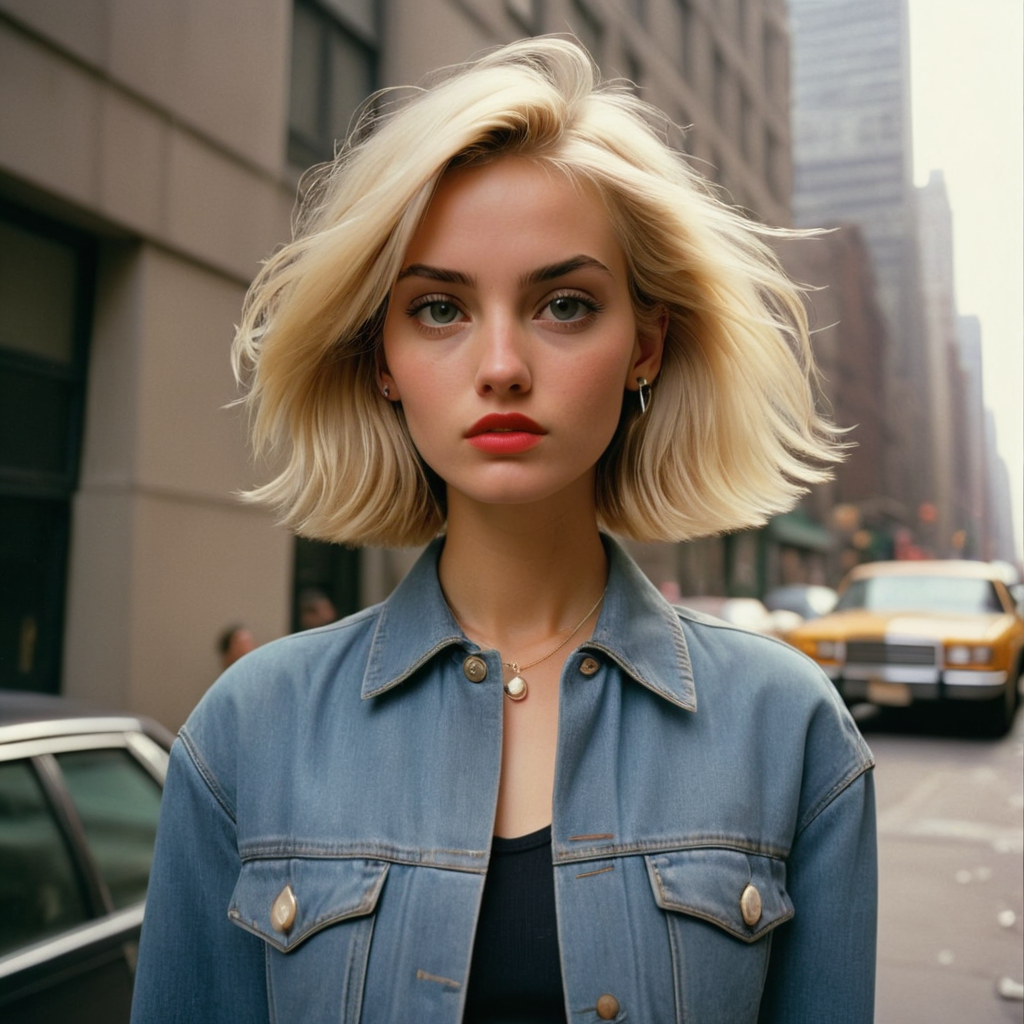 AI generated: Stable Diffusion prompt: In the gritty streets of 1990 Manhattan, a street-... (Stable Diffusion - Photography)