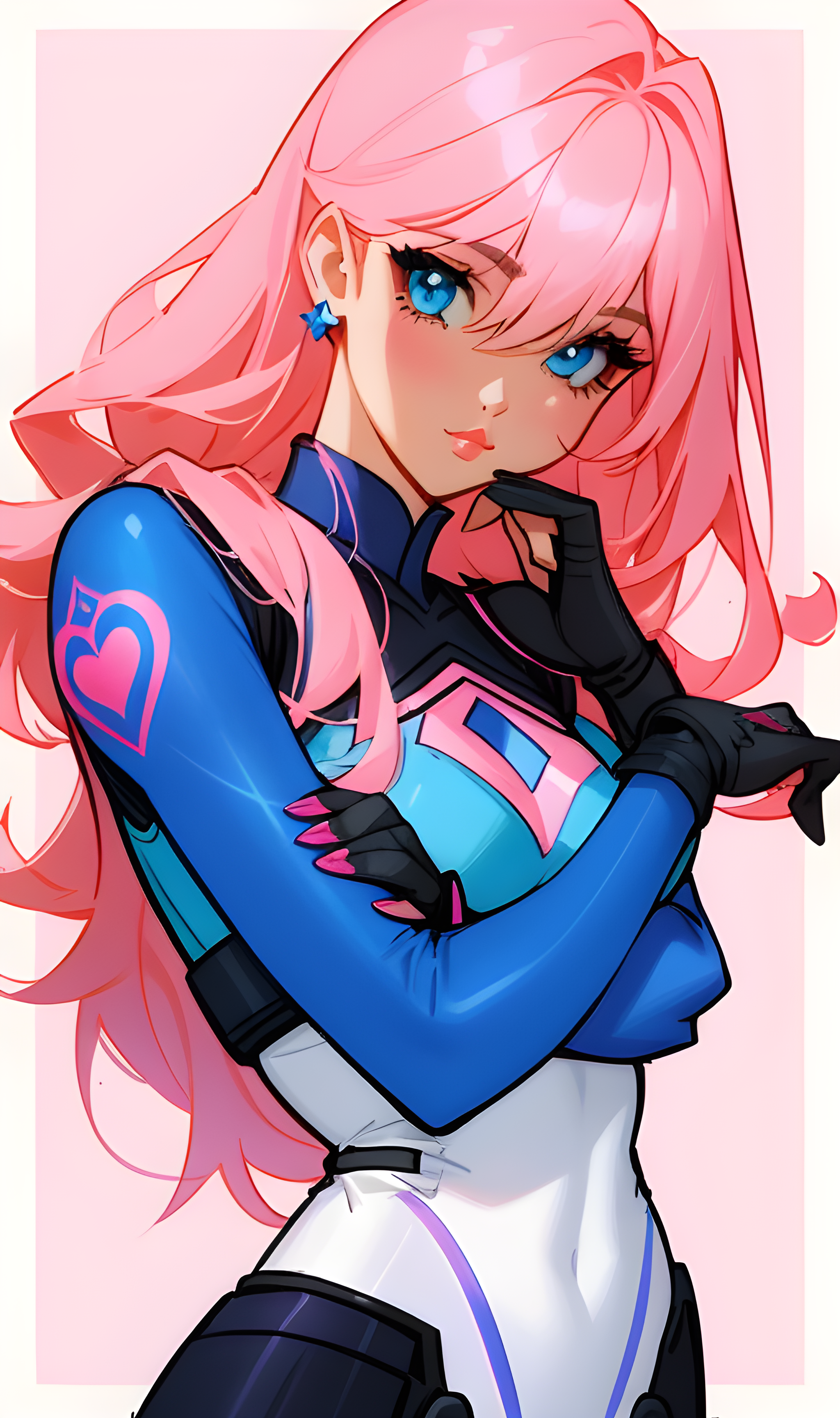 صورة مولدة بالذكاء الاصطناعي: Counterfeit-V2.5 prompt: a beautiful young woman looks like kelly sue decon... (نموذج Counterfeit-V2.5 - أنمي)