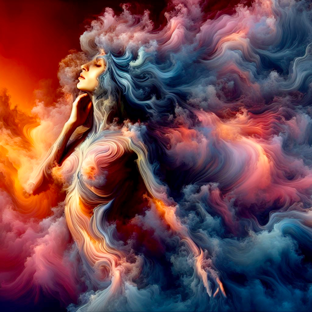 AI generated: Wind Goddess (Stable Diffusion - Concept Art)