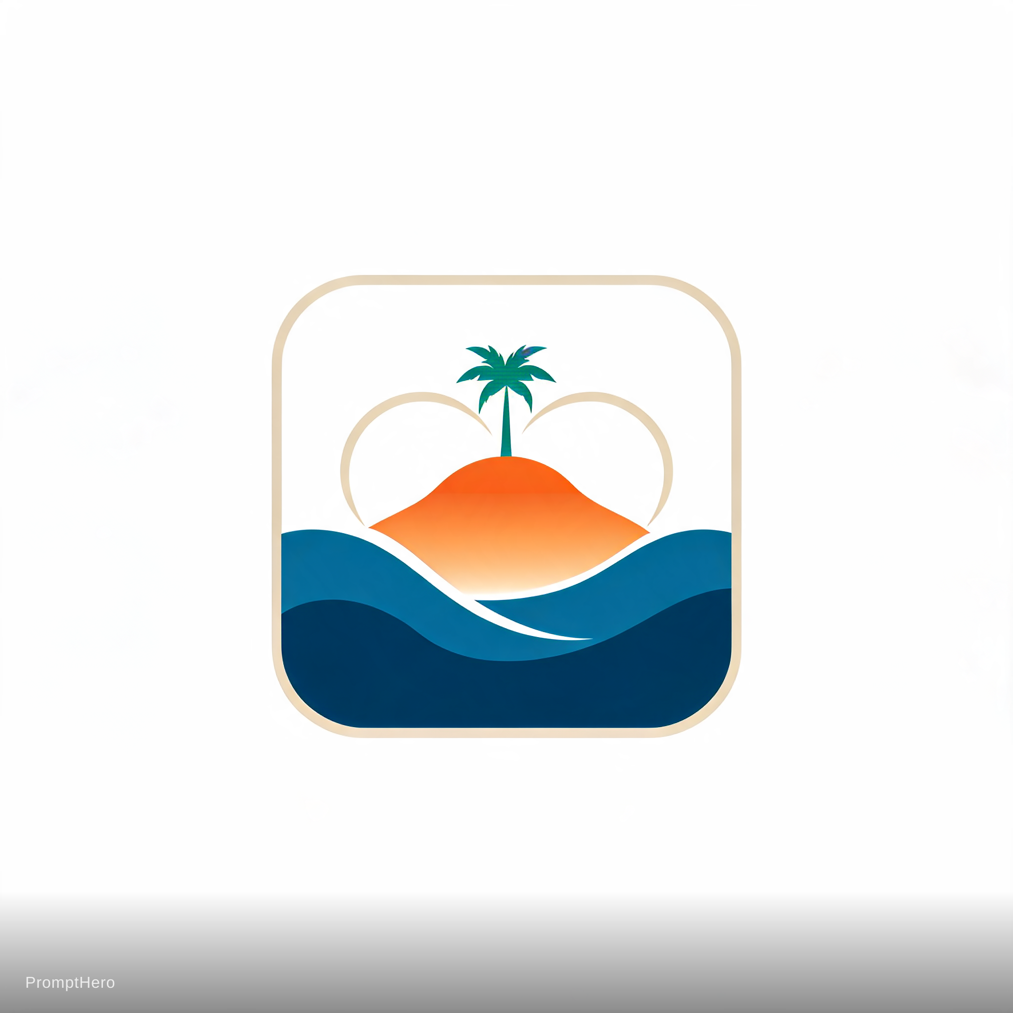 صورة مولدة بالذكاء الاصطناعي: Seedream 5 prompt: Design a premium modern travel logo inspired by hi... (نموذج Seedream 5 - عمارة وتصميم)