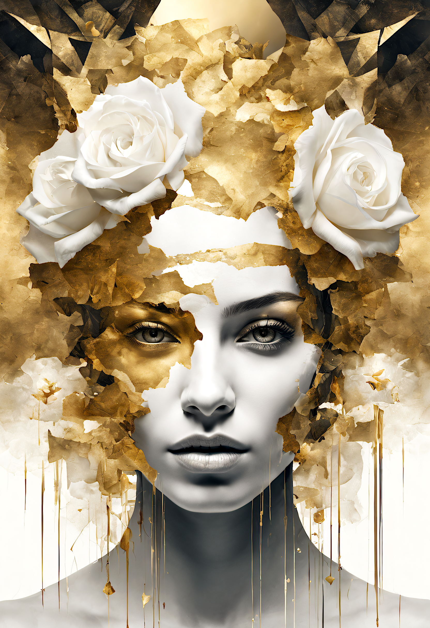 AI generated: I can buy myself flowers... (Stable Diffusion - Concept Art)