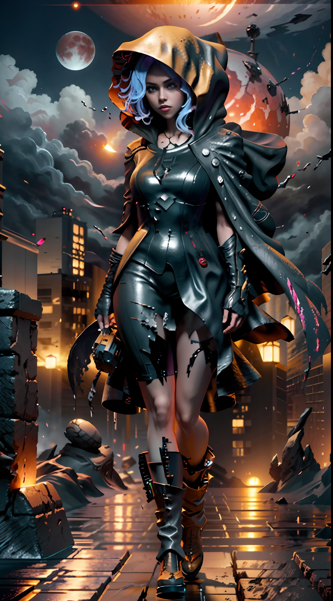 AI generated: ReV Animated prompt: Masterpiece, best quality, (8k very detailed CG un... (ReV Animated - Concept Art)