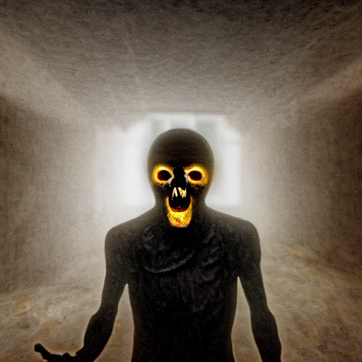 Stable Diffusion prompt: Photo of real ghost man, scary,