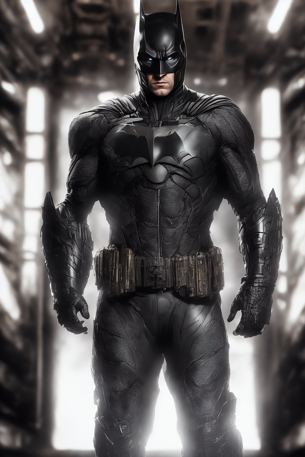 AI generated: Stable Diffusion prompt: batman full body portrait, alien black operative s... (Stable Diffusion - Portraits)