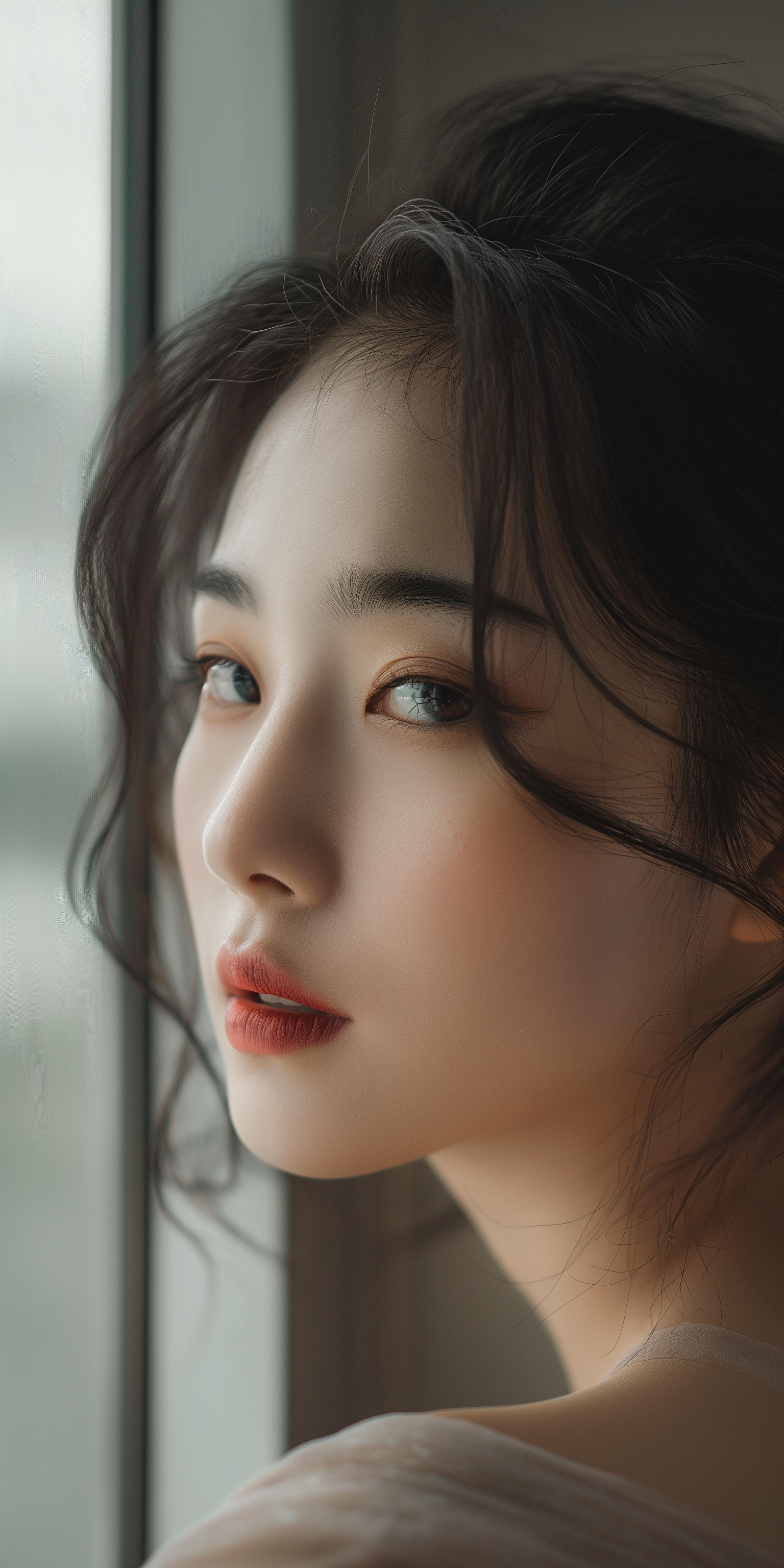 Midjourney prompt: korean woman, 20-25 years old, Asian beauty standa... - Midjourney