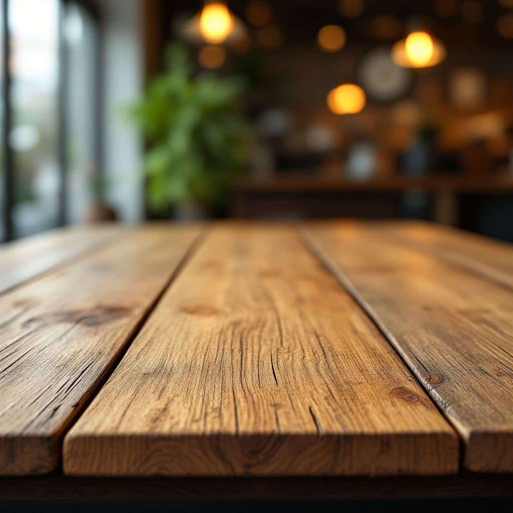 warm wood table stationery flat lay natural light minimal