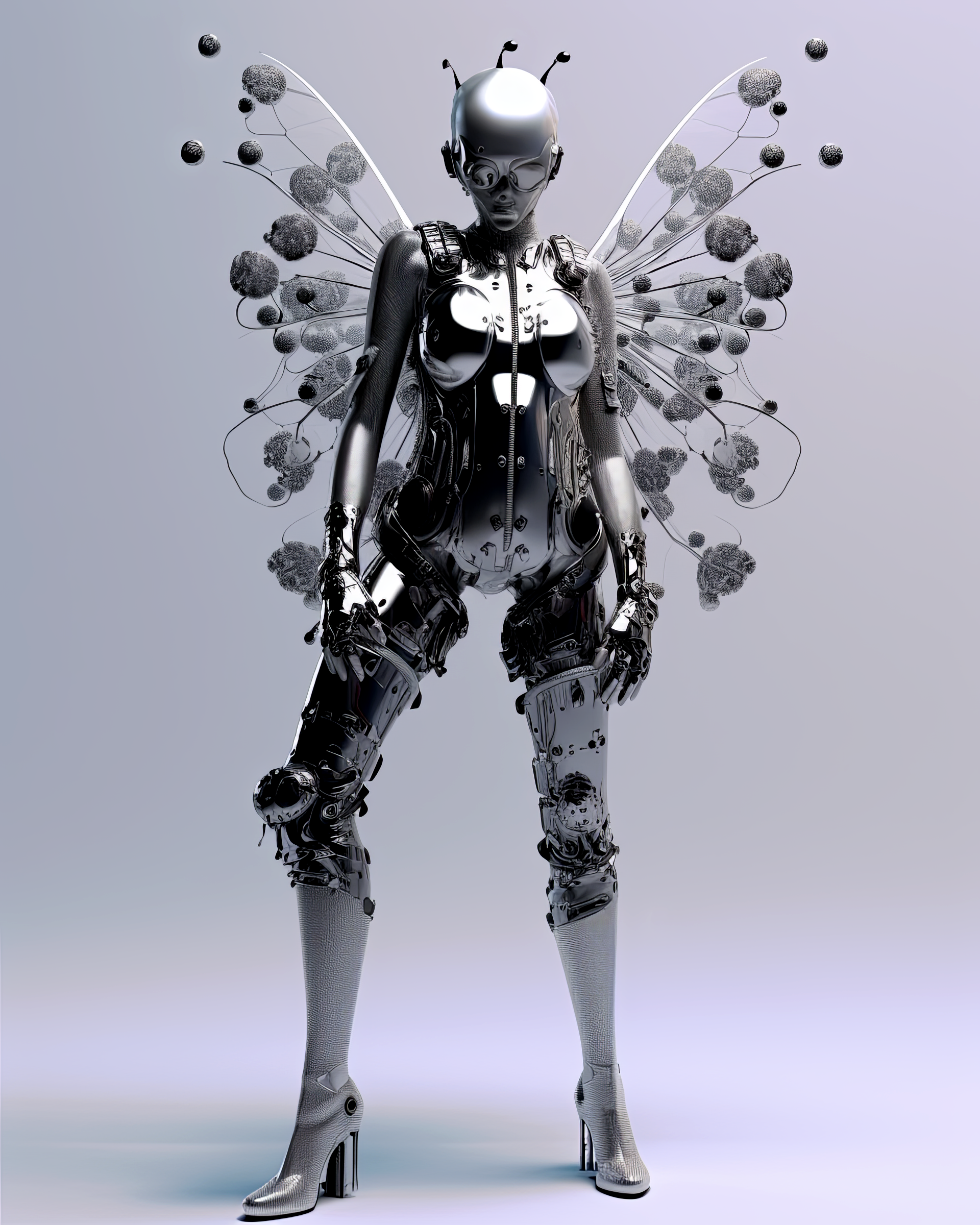 AI generated: No fly fashion (Midjourney - 3d Renders)