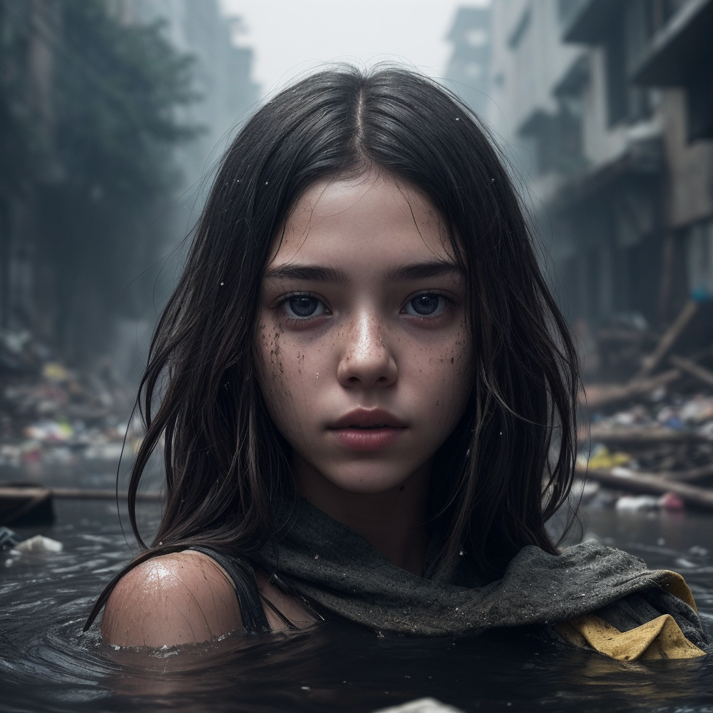 AI generated: Stable Diffusion prompt: 8k uhd,by Alessio Albi, dusty particles depth of f... (Stable Diffusion - Portraits)