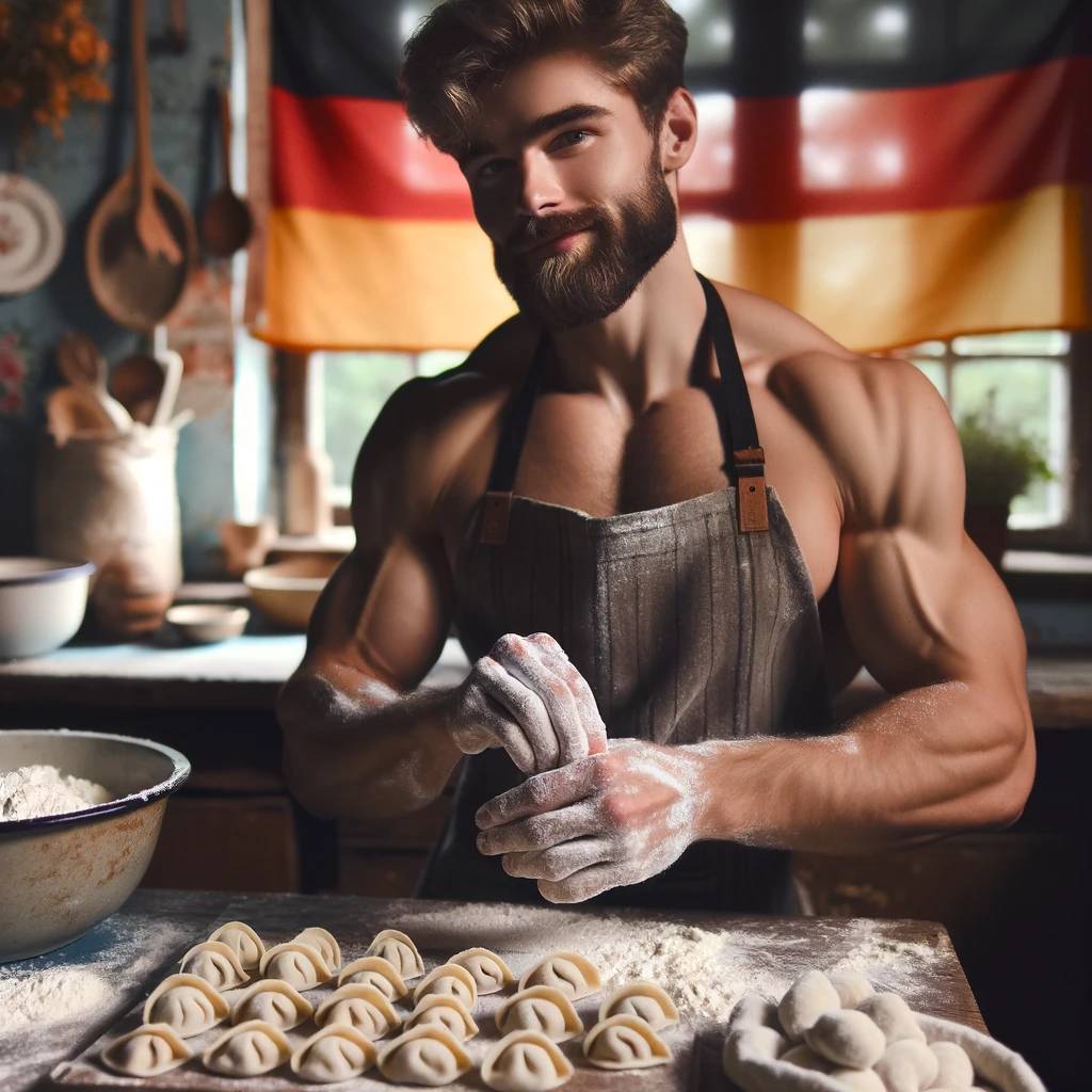 AI generated: Let's make dumplings (ChatGPT Image - Photography)
